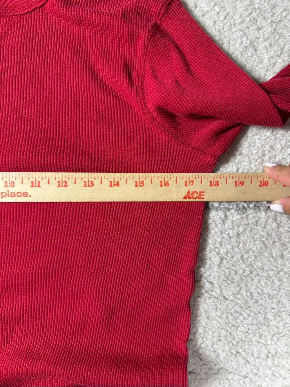 urban pipeline Red Men's Crewneck Thermal Sweater